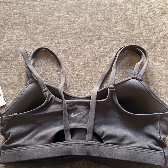 Nike Women's Charcoal Sports Bra - Picture 3 of 4